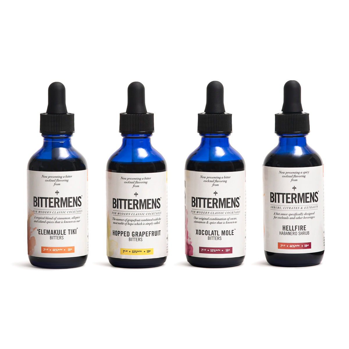 Bitters Variety Pack Bittermens Sazerac Direct Wholesale